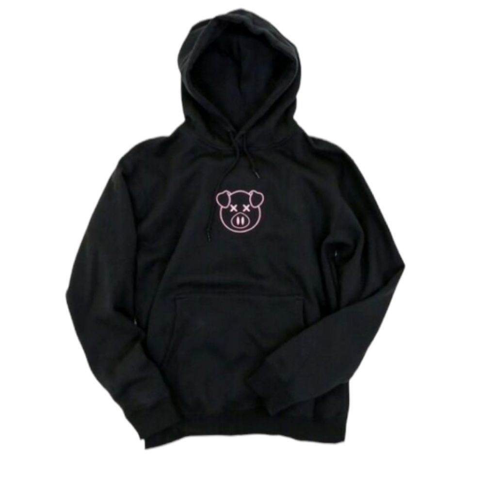 SHANE DAWSON x JEFFREE STAR‎ "Bling'D Up" Pig Hoodie Embroidery YouTube M